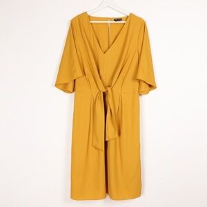 City Chic Tie Front Dress